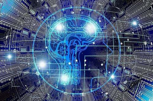 artificial intelligence, brain, think