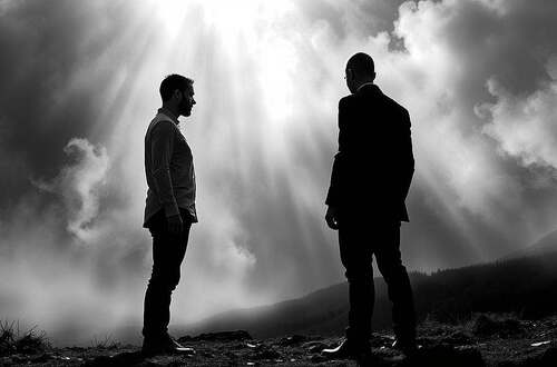 Psychologie, Wahrnehmung, Denkmuster, schwarz-weiss, Bewusstsein, Erweiterung