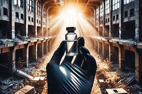 apocalyptic cure, vaccine, survival, humanity, vaccine development, virus outbreak, global crisis, vaccine research, last hope, medical breakthrough, doomsday vaccine, viral apocalypse, cure discovery, vaccine efficacy, apocalyptic medicine, pandemic preparedness, biotech solution, virus containment, life-saving vaccine, scientific innovation, apocalyptic survival, viral threat, humanity's cure, pandemic cure, vaccine innovation