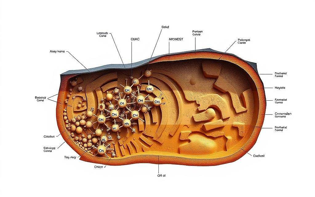 A detailed cross-sectional diagram depicting the chemical composition of petroleum. A crisp, high-resolution image showcasing the intricate molecular structure of crude oil, with clearly labeled hydrocarbon compounds and other key chemical constituents. Rendered in a clean, technical style with a neutral color palette, emphasizing the scientific nature of the subject matter. The image should convey a sense of depth and dimensionality, allowing the viewer to visualize the complex interplay of the various components that make up this vital natural resource. Lit by soft, even lighting to bring out the subtle details and foster a contemplative, educational atmosphere.