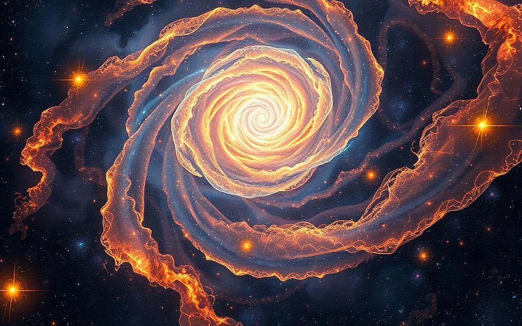 A vast cosmic expanse, alive with the pulsing energy of collective consciousness. Swirling galaxies intertwine, their spiraling patterns echoing the interconnectedness of parallel realities. Amidst the celestial dance, a central nexus of psychic energy radiates, drawing together the fragmented threads of the self. Shimmering orbs of light, each a unique manifestation of the universal mind, coalesce and diverge, speaking to the entropy and evolution that shape the human psyche. The scene is bathed in a soft, ethereal glow, highlighting the delicate balance between the individual and the collective, the known and the unknown. A sense of wonder and contemplation pervades, inviting the viewer to explore the infinite possibilities of the multiverse within.