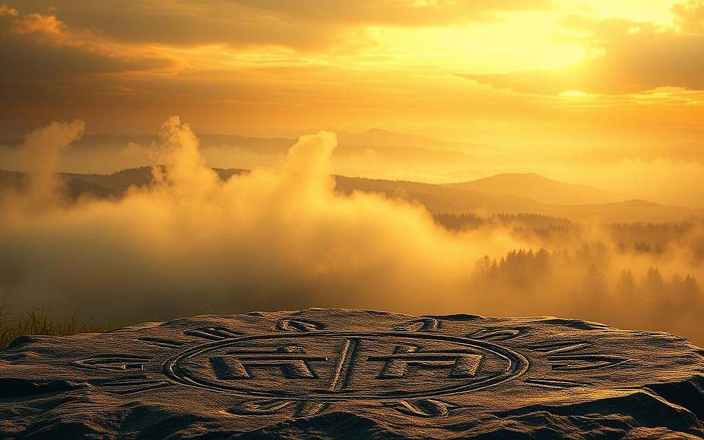 germanische Runen, Futhark, Odin, Mythologie, Magie, Hexerei. Orakel, Rituale