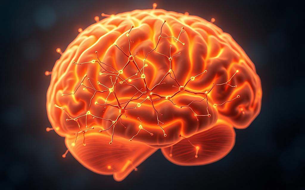 A detailed cross-section of the human brain, illuminated by a soft, warm light that accentuates the intricate neural pathways and synaptic connections. In the foreground, a glowing network of neurons firing, representing the neurobiological processes involved in the act of recollection. The middle ground showcases the various regions of the brain, each playing a crucial role in memory retrieval, from the hippocampus to the prefrontal cortex. The background fades into a soft, hazy blue, conveying a sense of the complex, ethereal nature of the mind's inner workings. The overall composition exudes a sense of scientific curiosity and the beauty inherent in the human brain's remarkable ability to revisit and make sense of our past experiences.