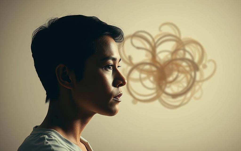 A serene and contemplative portrait of emotional intelligence. In the foreground, a pensive figure gazes inward, their expression a reflection of deep introspection. Soft lighting bathes the scene, creating a sense of warmth and intimacy. The middle ground features abstract, swirling shapes and textures, symbolic of the complex inner workings of the mind and emotions. In the background, a subtle gradient of muted colors suggests a tranquil, meditative atmosphere. The overall composition conveys a sense of self-awareness, empathy, and the ability to navigate the nuances of human experience.