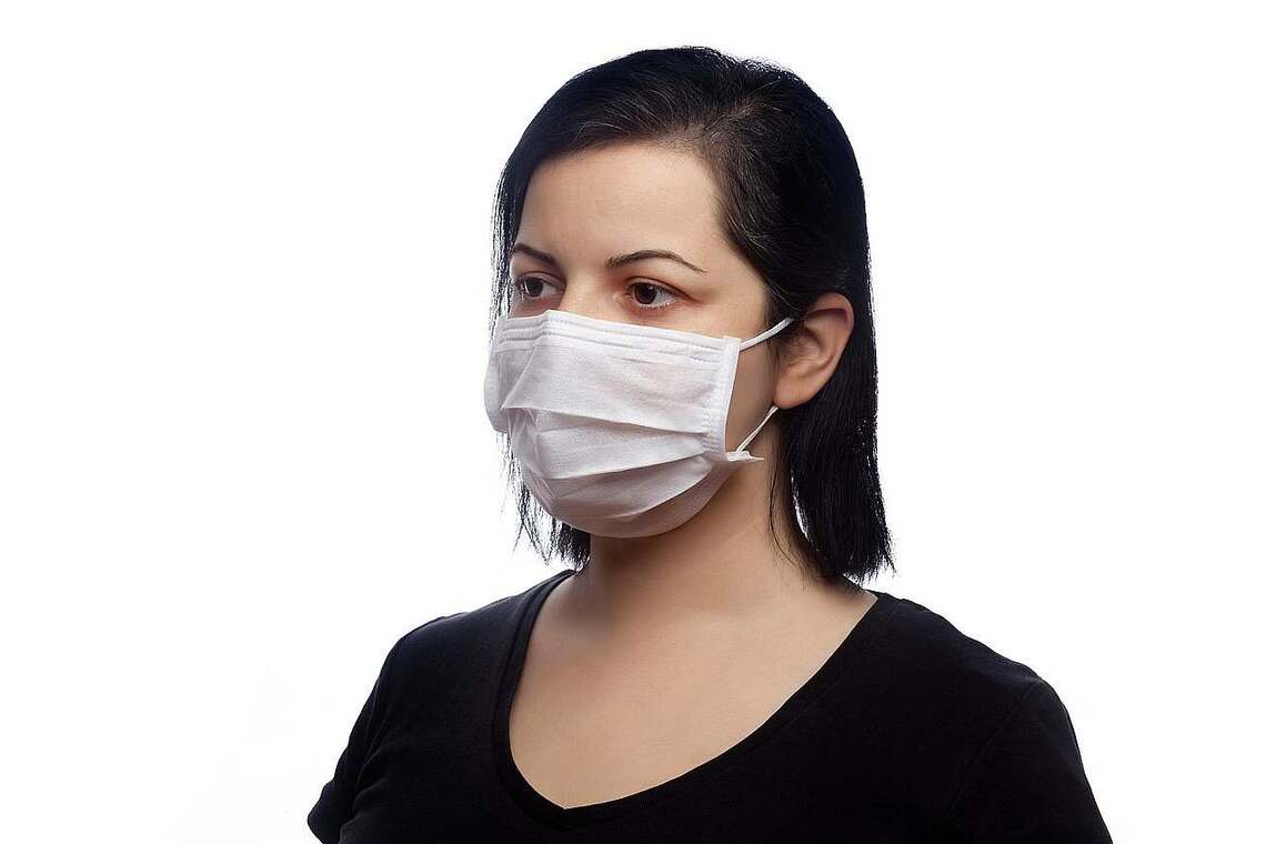 woman, mask, medical mask, n95, wearing mask, portrait, face mask, covid, covid-19, epidemic, disease, pandemic, patient, doctor, nurse, new normal
