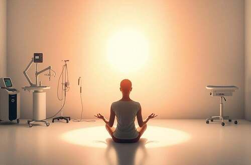 A serene, contemplative scene depicting the ethical aspects of light therapies. In the foreground, a person sits in a meditative pose, basking in the warm glow of a soft, diffused light. The middle ground features various medical equipment and instruments, hinting at the technological advancements in light-based therapies. The background showcases a tranquil, natural landscape, symbolizing the balance between innovation and holistic well-being. The lighting is gentle, creating an atmosphere of introspection and the exploration of the ethical considerations surrounding these emerging treatments. The composition is harmonious, with clean lines and a muted color palette, conveying the gravity and thoughtfulness of the subject matter.