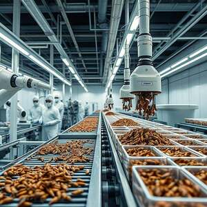 Insekten, verarbeitete Insekten, Chitin, Bakterien, Fremdstoffe, Gifte, Risiken