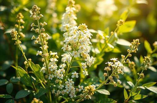 Salizylsäure, Mädesüß, natürliche Heilmittel, Phytotherapie, Naturheilkunde