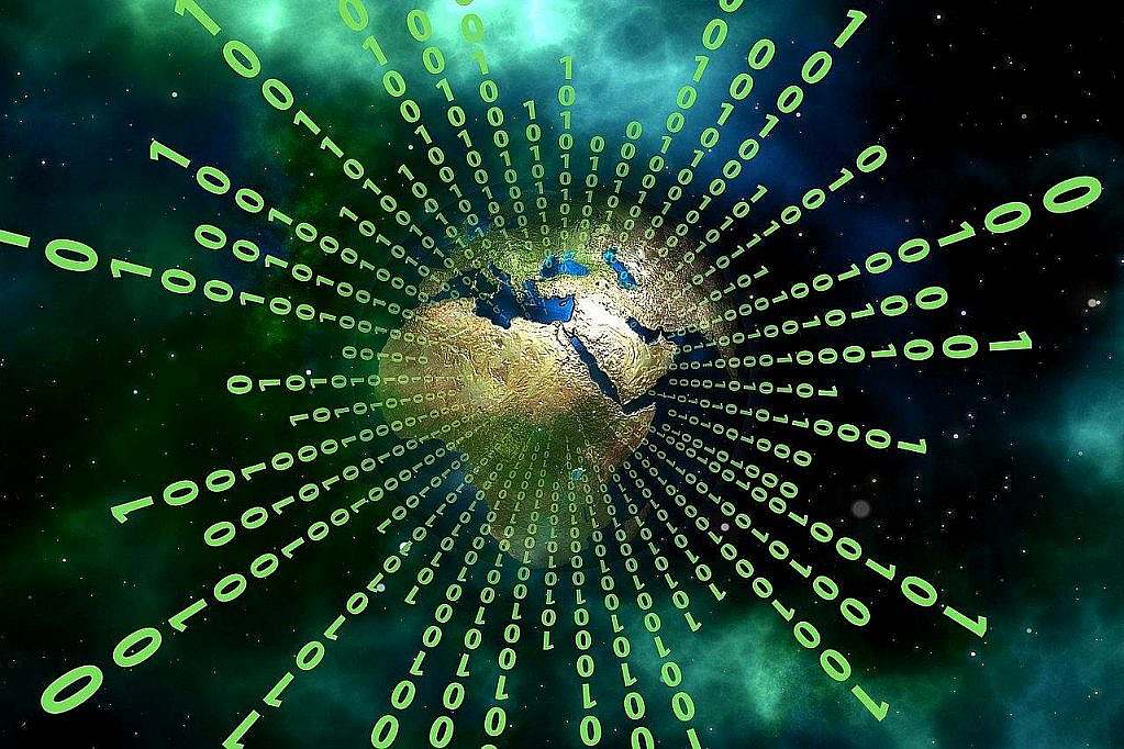 binary, one, zero, space, universe, planet, earth, globe, stars, shining, light, computer, binary system, numbering system, digital, pay, binary code, dual, silhouette, programming, no, yes
