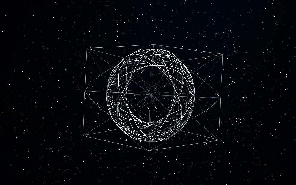 A complex, intricate diagram depicting the Poincaré Recurrence Theorem, a fundamental concept in dynamical systems theory. The scene is set against a dark, starry backdrop, conveying the sense of the vast, interconnected nature of the universe. In the foreground, a detailed, three-dimensional rendering of a geometric shape - perhaps a Poincaré section or a phase space diagram - is rendered with precision and depth, showcasing the patterns and cycles that underlie the theorem. The lighting is dramatic, with highlights and shadows accentuating the structure and depth of the form. The overall composition suggests the beauty and elegance of this important mathematical concept, and its profound implications for our understanding of the physical world. A complex, intricate diagram depicting the Poincaré Recurrence Theorem, a fundamental concept in dynamical systems theory. The scene is set against a dark, starry backdrop, conveying the sense of the vast, interconnected nature of the universe. In the foreground, a detailed, three-dimensional rendering of a geometric shape - perhaps a Poincaré section or a phase space diagram - is rendered with precision and depth, showcasing the patterns and cycles that underlie the theorem. The lighting is dramatic, with highlights and shadows accentuating the structure and depth of the form. The overall composition suggests the beauty and elegance of this important mathematical concept, and its profound implications for our understanding of the physical world.
