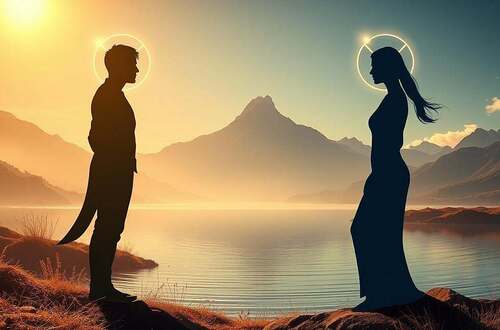 Mann, Frau, Spiritualität, Bewusstsein, Yin, Yang, duale Natur, Archetypen, Bio