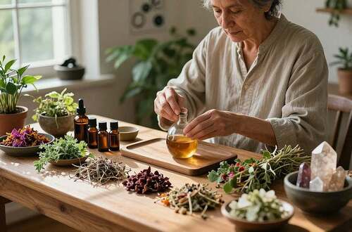 Rituale, Kräuter, Alchemie, Spiritualität, alte Heilmethoden, Alternativmedizin