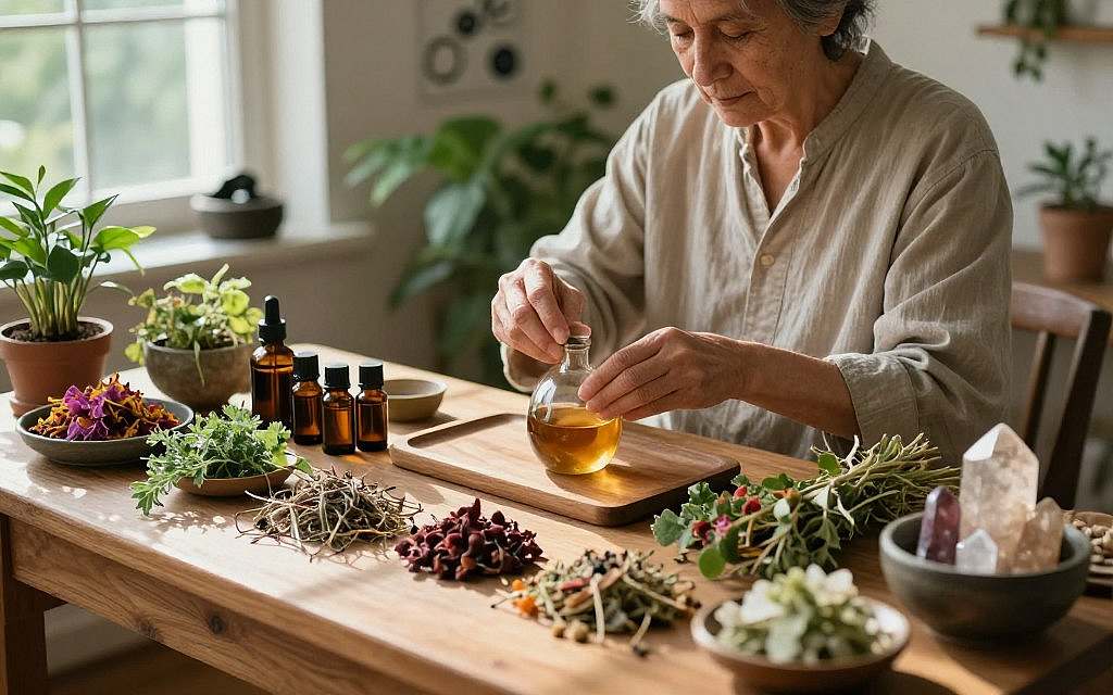 Rituale, Kräuter, Alchemie, Spiritualität, alte Heilmethoden, Alternativmedizin