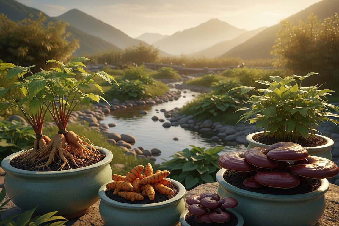 Adaptogene, Lebensenergie, antioxidativ, entzündungshemmend, Immunsystem, heilen