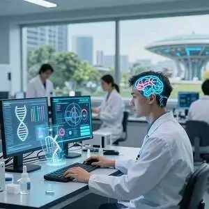 Biocomputing, Transhumanismus, künstliche Intelligenz, KI-Inferenz, Bio-Hardware