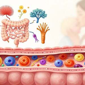 Darm, lymphozytäres Immunsystem, GALT, Darmflora, Mikrobiom, alternative Heilmet