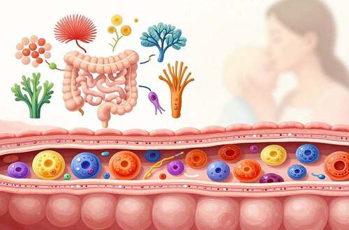 Darm, lymphozytäres Immunsystem, GALT, Darmflora, Mikrobiom, alternative Heilmet