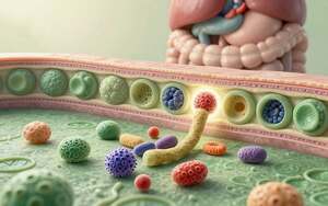 Darm, lymphozytäres Immunsystem, GALT, gut-associated lymphoid tissue, Lymphozyt