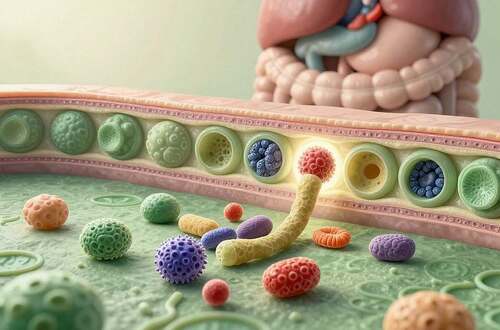 Darm, lymphozytäres Immunsystem, GALT, gut-associated lymphoid tissue, Lymphozyt