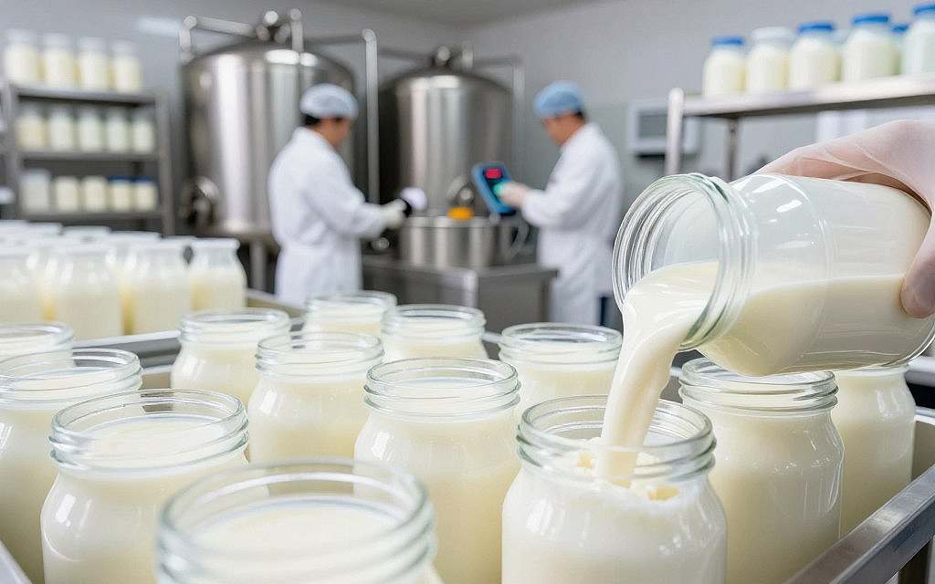 Joghurt, Quark, Skyr, Fermentation, Milchsäurebakterien, Probiotika, Lactobacill