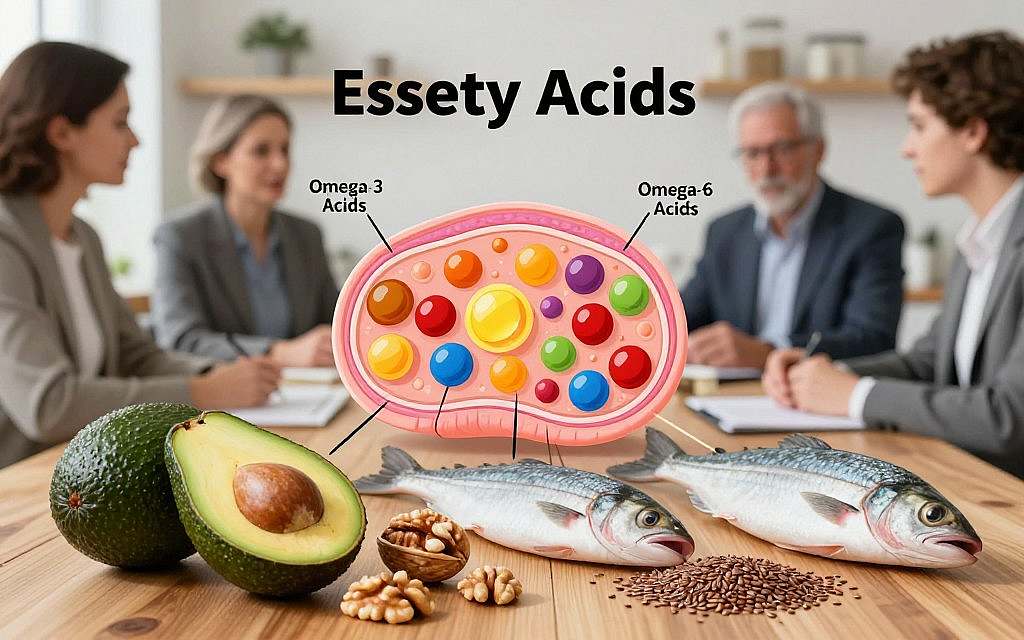 Omega-3, Omega-6, Fettsäuren, Gesundheit, Ernährung, Nahrungsquellen, Einnahme